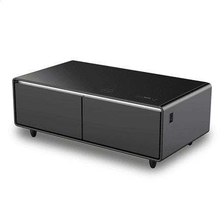Caso Lounge-Table with cooling compartments, sound bar and charging option – nuotrauka 1