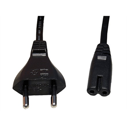 Cablexpert | Power cord (C7), VDE approved | PC-184-075-1.8M | Black | CEE 7/16 to C7 – nuotrauka 1