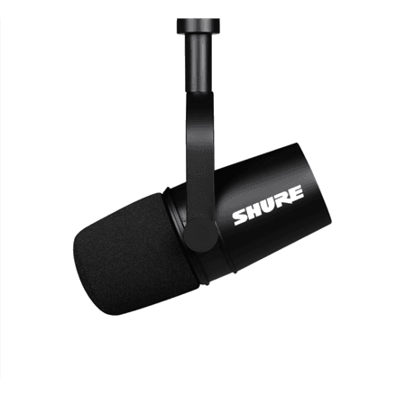 Shure | Podcast Microphone | MV7X | Black – nuotrauka 1