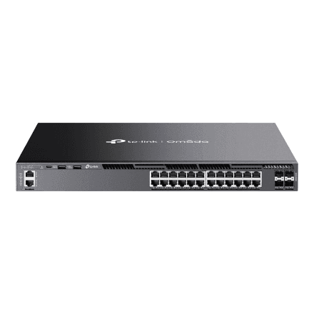 TP-LINK SG6428X Omada 24-Port Gigabit Stackable L3 Managed Switch with 4 10G Slots | TP-LINK – image 1