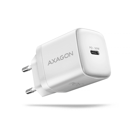 AXAGON Sil wallcharger 1x port USB-C, PD3.0 /PPS/QC4+/SFC/AFC/Apple, 30w | ACU-PD30W – image 1
