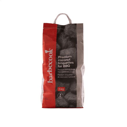 Barbecook | Premium coconut briquettes, 5kg (per 30pcs) | BC-ACC-7425 – nuotrauka 1