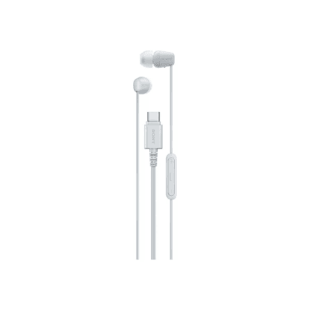 Sony Earbuds | IER‑EX15C | Wired | In-ear | Microphone | White – image 1