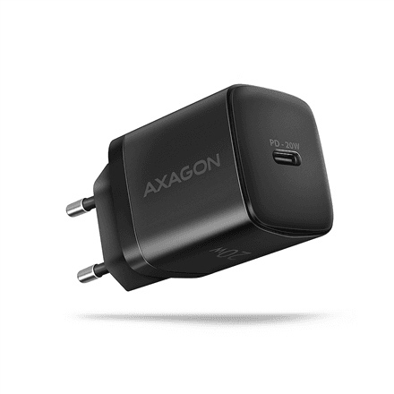 AXAGON Wallcharger 1x port USB-C, PD3.0/PPS/QC4+/AFC/FCP/Apple, 20W | ACU-PD20 – image 1