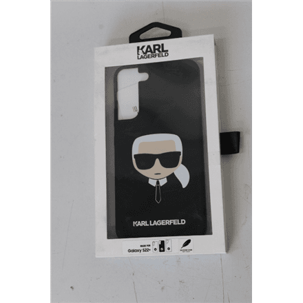 SALE OUT. Karl Lagerfeld KLHCS22MSLKHBK S22+ S906 black hardcase Silicone Karl`s Head DIRTY PACKAGING | SALE OUT. SALE OUT. Karl Lagerfeld DIRTY PACKAGING – nuotrauka 1