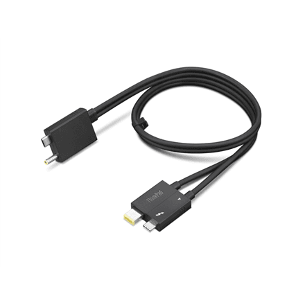 Lenovo | ThinkPad Thunderbolt 4 WorkStation Dock Split Cable | 4X91K16970 | Thunderbolt 4 – nuotrauka 1