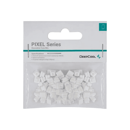 Deepcool Decorative Case Bits | PIXEL | White – nuotrauka 1
