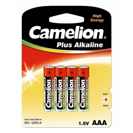 Camelion | AAA/LR03 | Plus Alkaline | 4 pc(s) – nuotrauka 1
