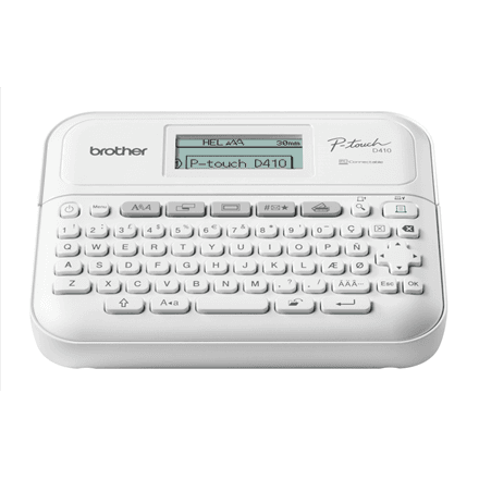 Brother PT-D410 | Mono | Thermal | Label Printer | White – nuotrauka 1