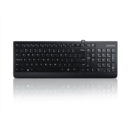 Lenovo | USB Keyboard | 300 | Wired keyboard | Wired | EN | Black – nuotrauka 1