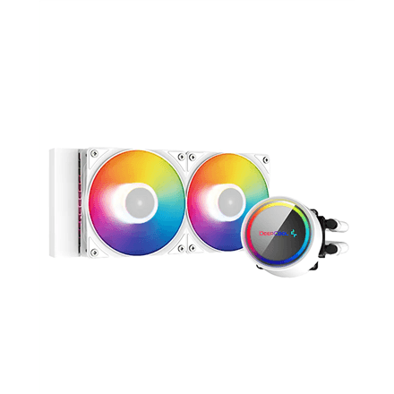 Deepcool | GAMMAXX L240 A-RGB | CPU Liquid Cooler | White | Intel, AMD – image 1