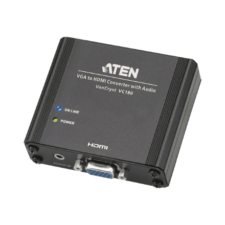 Aten | VGA/Audio to HDMI Converter | VC180-AT-G – nuotrauka 1