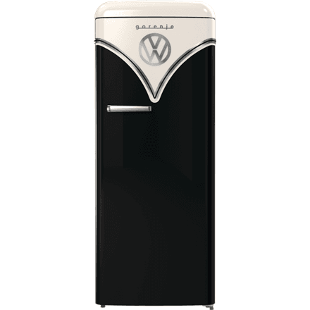 Gorenje Retro Refrigerator · OBRB615DBK · Energy efficiency class D – nuotrauka 1