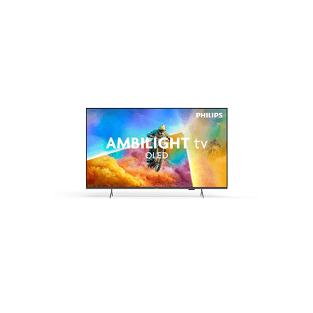 Philips QLED Ambilight TV | 65PQS8501/12 | 65 | Smart TV | Titan OS | 4K UHD | Black – nuotrauka 1