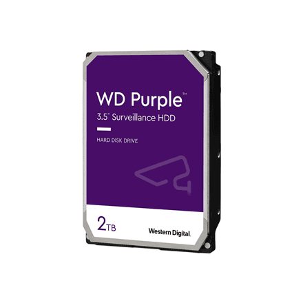 Western Digital | Hard Drive | Purple WD23PURZ | 2000 GB – image 1