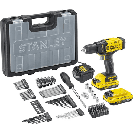 Stanley Screwdriver Kit, 18 V, 2 Ah accumulator | SFMCD700D2A-QW – image 1