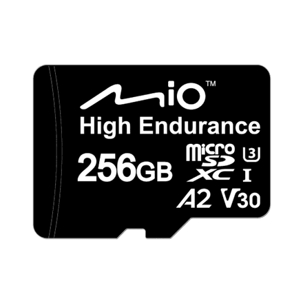 Mio High-Endurance | 256 GB | MicroSD | Flash memory class UHS-I – nuotrauka 1