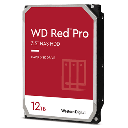 QNAP HDD | Red Pro | 7200 RPM | 12000 GB – nuotrauka 1