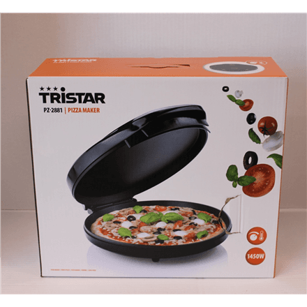 SALE OUT. Tristar Pizza maker | PZ-2881 | Pizza maker | 1450 W | DAMAGED PACKAGING – nuotrauka 1