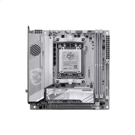 MSI MPG X870I EDGE TI EVO WIFI · Processor family AMD · Processor socket AM5 – nuotrauka 1