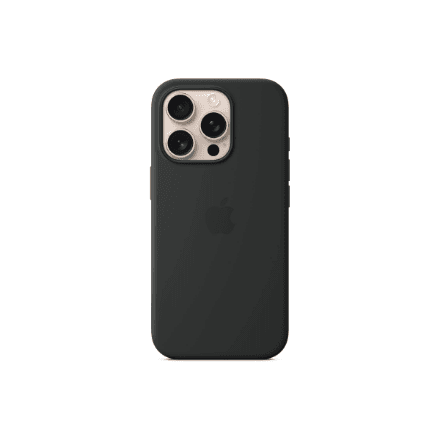 Apple Case with MagSafe | Apple | iPhone 16 Pro | Silicone | Black – nuotrauka 1