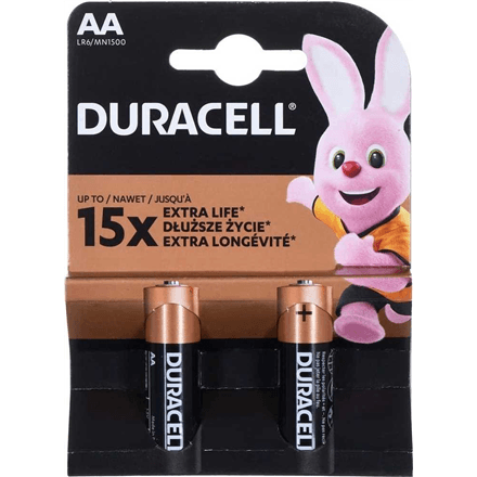Duracell | Basic MN1500 BL2 | AA – nuotrauka 1