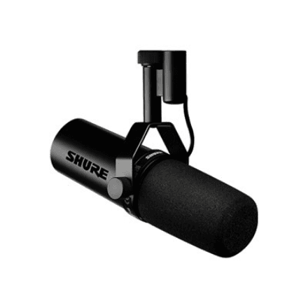 Shure | Dynamic Vocal Microphone With Built-in Preamp | SM7DB | Black – nuotrauka 1