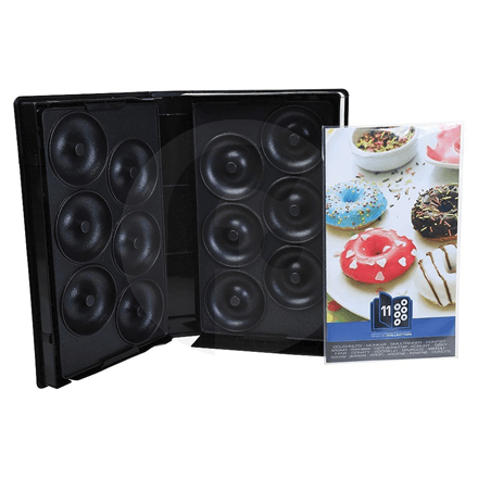 TEFAL XA801112 Donuts plates | TEFAL | XA801112 | Black – image 1