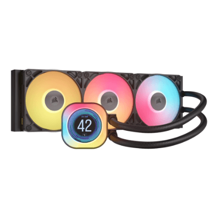 Corsair | Liquid CPU Cooler | iCUE LINK TITAN 360 RX LCD | Intel, AMD – nuotrauka 1