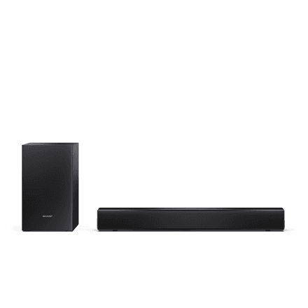 Sharp Compact 2.1 Soundbar with Wireless Subwoofer · HT-SBW121 · 240 W – image 1