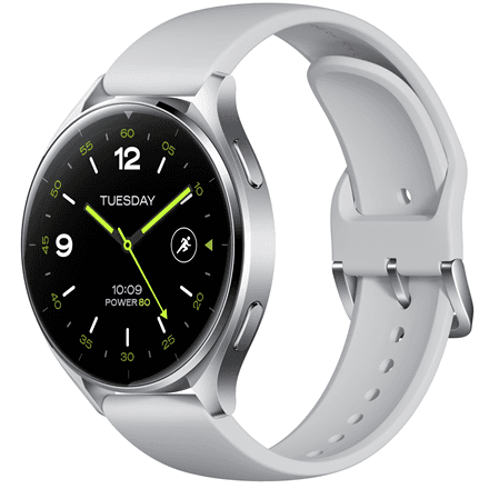 Watch 2 | Smart watch | GPS (satellite) | AMOLED | Silver – nuotrauka 1