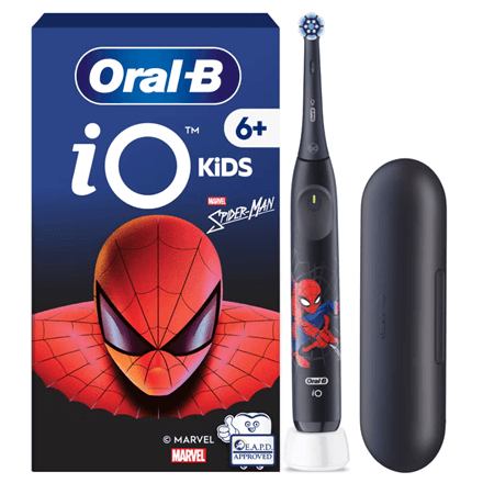 Oral-B Electric Toothbrush with Travel Case, 6Y+ · iO Kids Marvel Spiderman · Rechargeable – nuotrauka 1