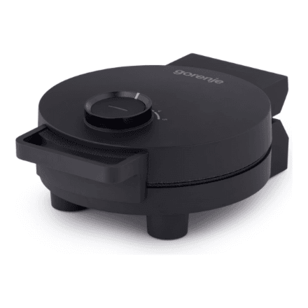Gorenje Waffle maker | WM1000B | 1000 W | Number of pastry 5 | Black – nuotrauka 1