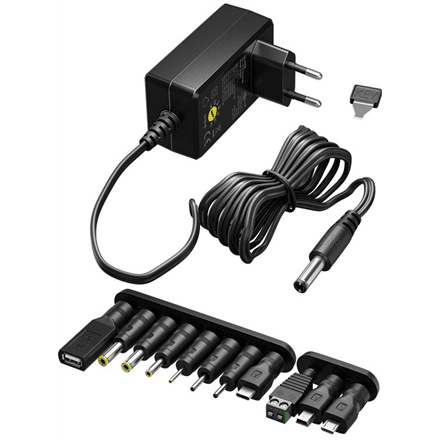 Goobay Universal Power Supply 3 V - 12 V, Max. 3.6 W – nuotrauka 1