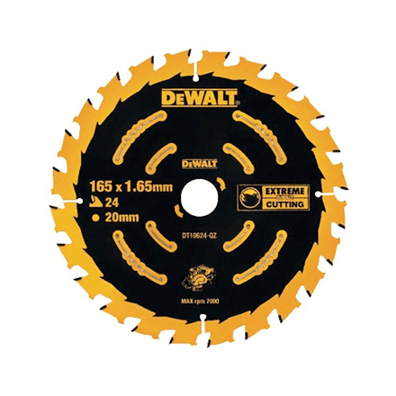 DEWALT | DT10624-QZ Cutting Disc for Wood, 165 x 20 mm – nuotrauka 1