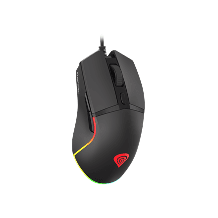 Genesis | Gaming Mouse | Krypton 220 | Wired | Black – nuotrauka 1