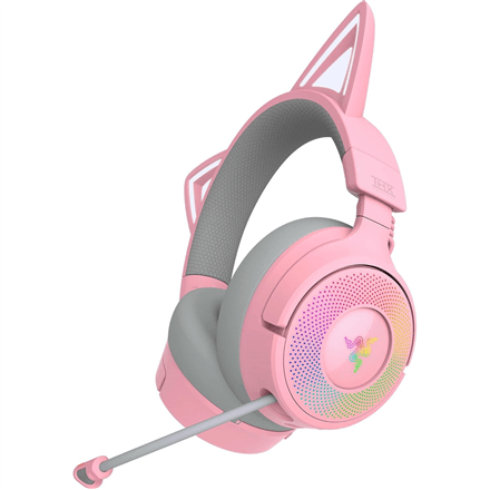 Razer | Headset | Kraken Kitty V3 Pro | Bluetooth | Over-Ear | Quartz – nuotrauka 1