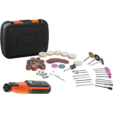 BLACK & DECKER | 8V Cordless Rotary Tool With Kit Box | BCRT8IK-XJ – image 1