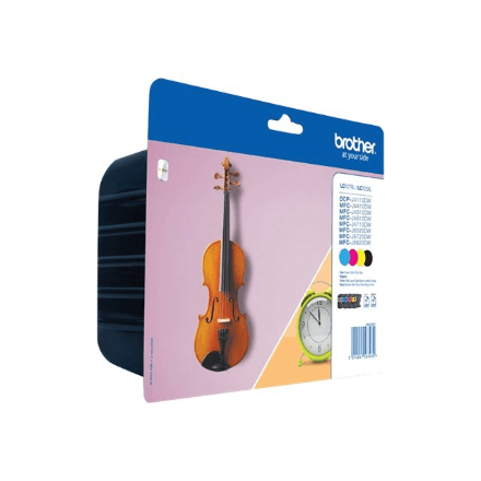 Brother LC127XLVALBP | Ink Cartridge | Black, Cyan, Magenta, Yellow – nuotrauka 1