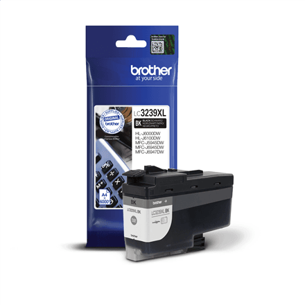 Brother High-yield Ink Cartridge | LC3239XLBK | Ink | Black – nuotrauka 1