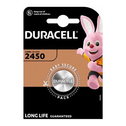 Duracell | Battery | DL2450 BL1 | CR2450 | Lithium | 1 pc(s) – image 1