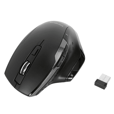 Targus | Antimicrobial Ergo Mouse | AMW584GL | Wireless | 2.4 Ghz | Black – image 1