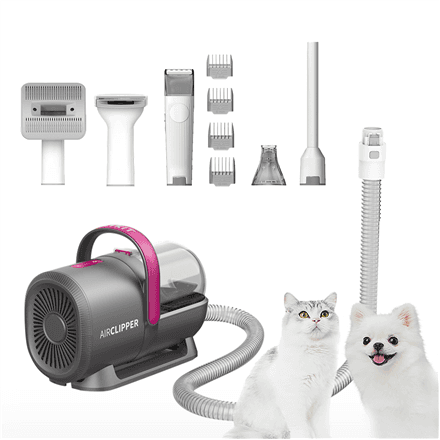 PETKIT | Air Clipper Pet Grooming Vacuum Kit 5in1 | LM4 | Grey/White – image 1
