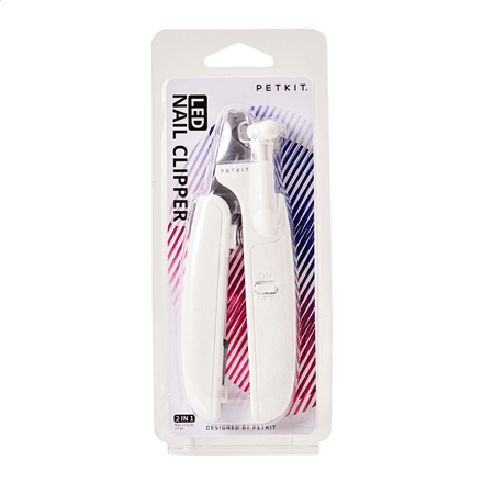 PETKIT | LED Light Nail Clipper | White – nuotrauka 1