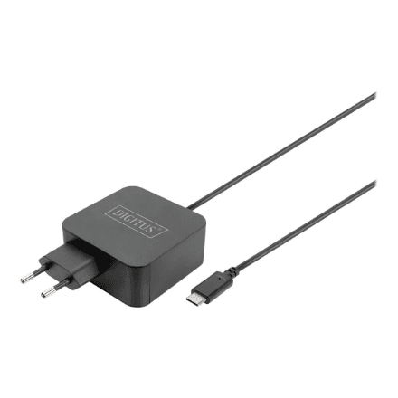 Digitus | Notebook Charger USB-C Power supply 65W PD3.0 | DA-10071 | Black – nuotrauka 1