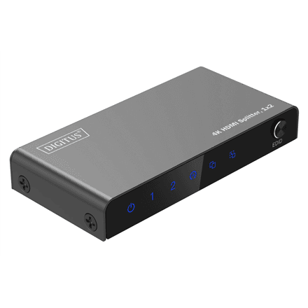 Digitus 4K HDMI Splitter, 1x2 | DS-55336 | Black – image 1