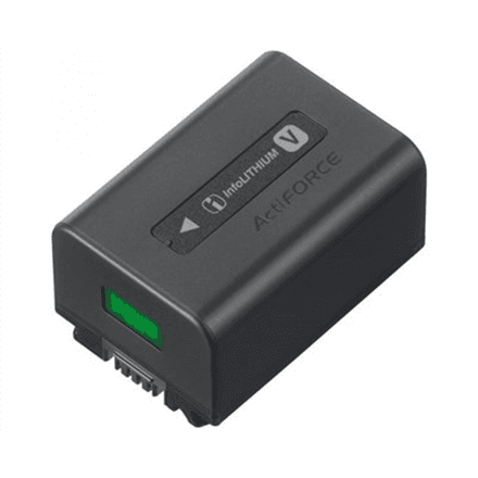 Sony Compact V-series InfoLITHIUM™ rechargeable battery with 7.3V mean output and 6.9Wh (950mAh) capacity. – image 1