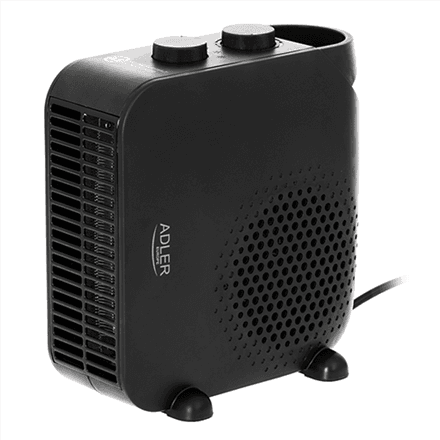 Adler | Heater | AD 7725b | Fan heater | 2000 W | Number of power levels 2 | Black – nuotrauka 1