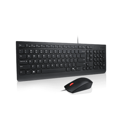 Lenovo Essential Wired Combo Keyboard and Mouse · Keyboard and Mouse Set · Wired – nuotrauka 1