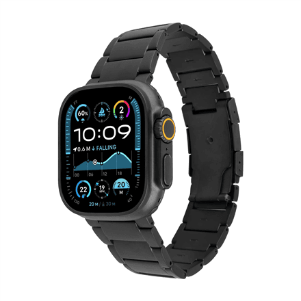 Fixed | Titanium Strap for Apple Watch 44/45/46/49mm | Black | Titanium – nuotrauka 1